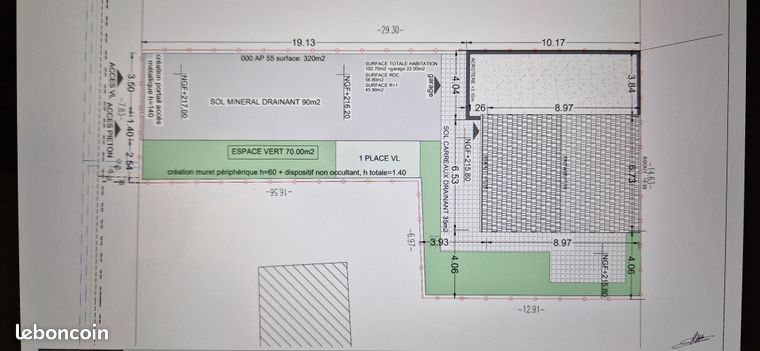 Terrain 320 m² Laneuveville-devant-Nancy