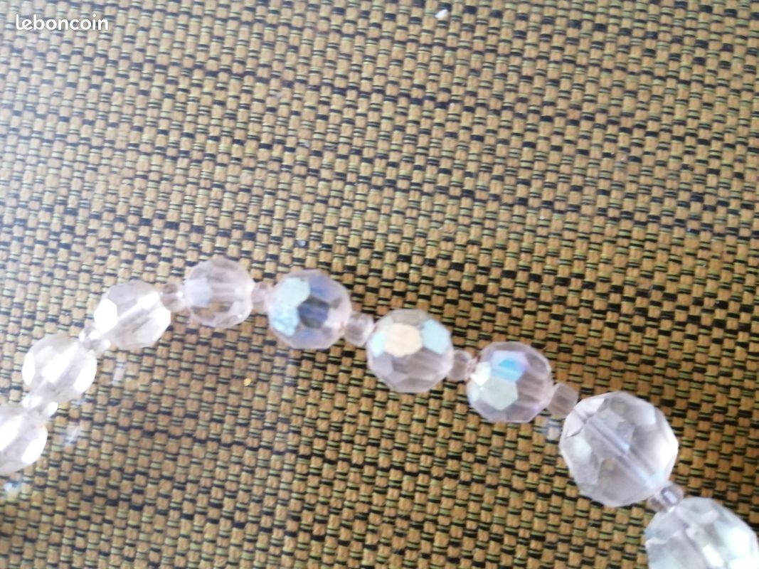 Collier en perle de cristal de Bohème (image 1)