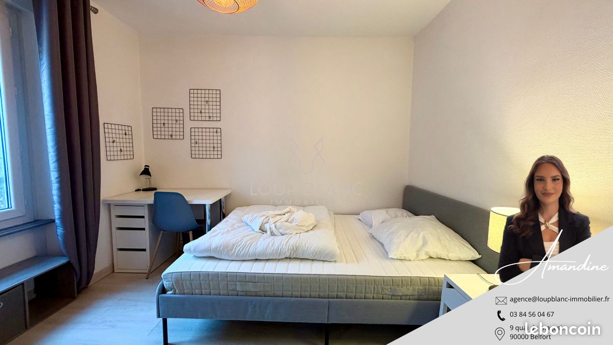 Appartement 3 pièces 57 m² · à Belfort · 57 m² · 375 €