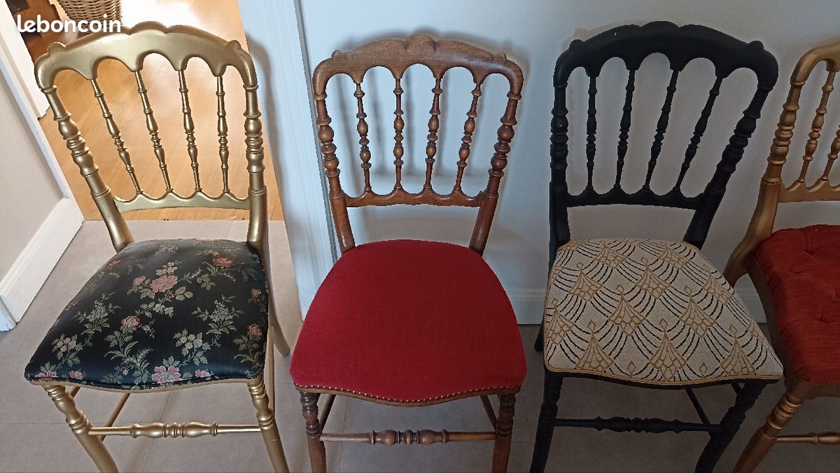 Chaises Vintage d'opéra (image 4)