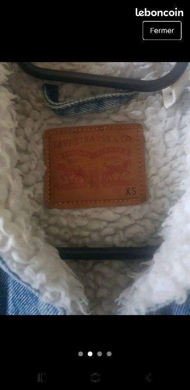Veste hiver levi's taille Xs (image 4)