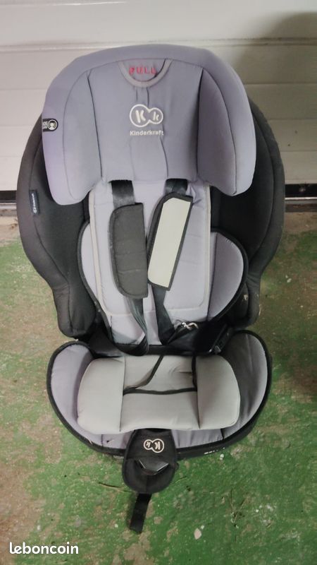 Siège auto KINDERKRAFT SAFETY-FIX, couleur Gris (image 1)