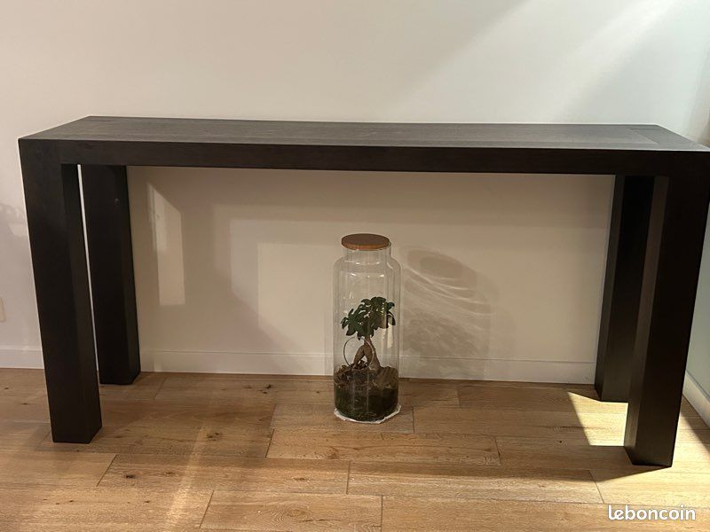 Console en wengé (image 1)