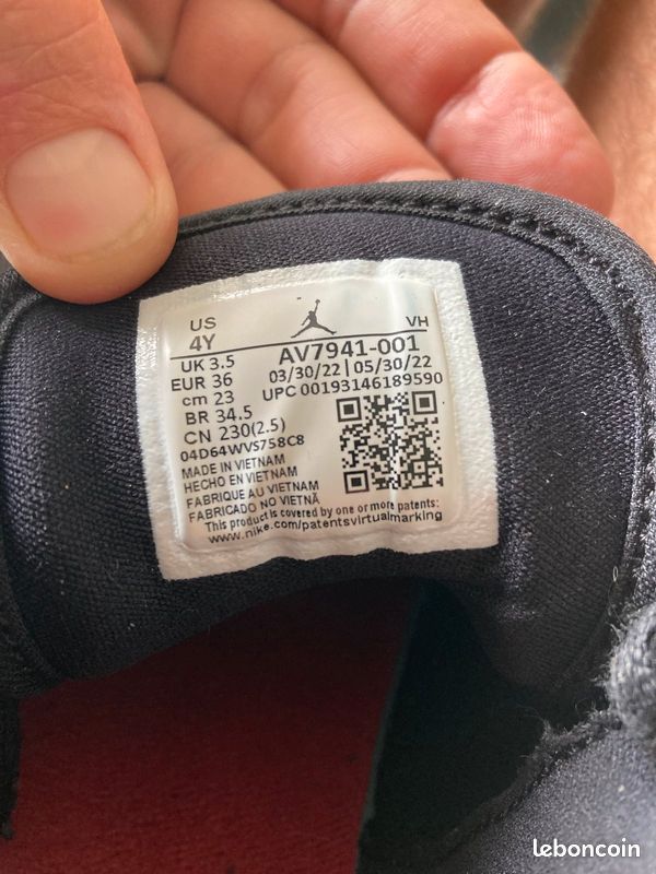 Tennis Nike Jordan access noire taille 36 (image 6)