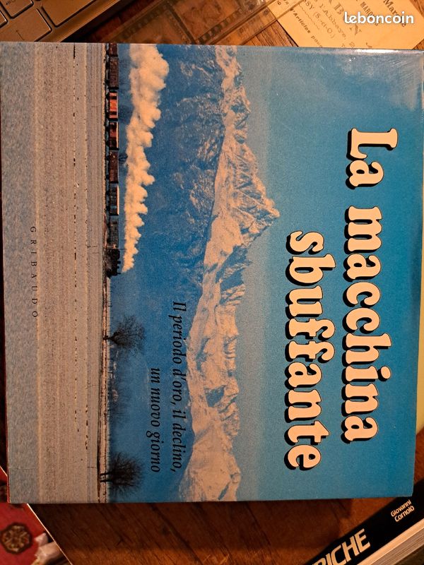 La macchina sbuffante, Éditions Gribaudo, livre en italien sur les trains (image 2)