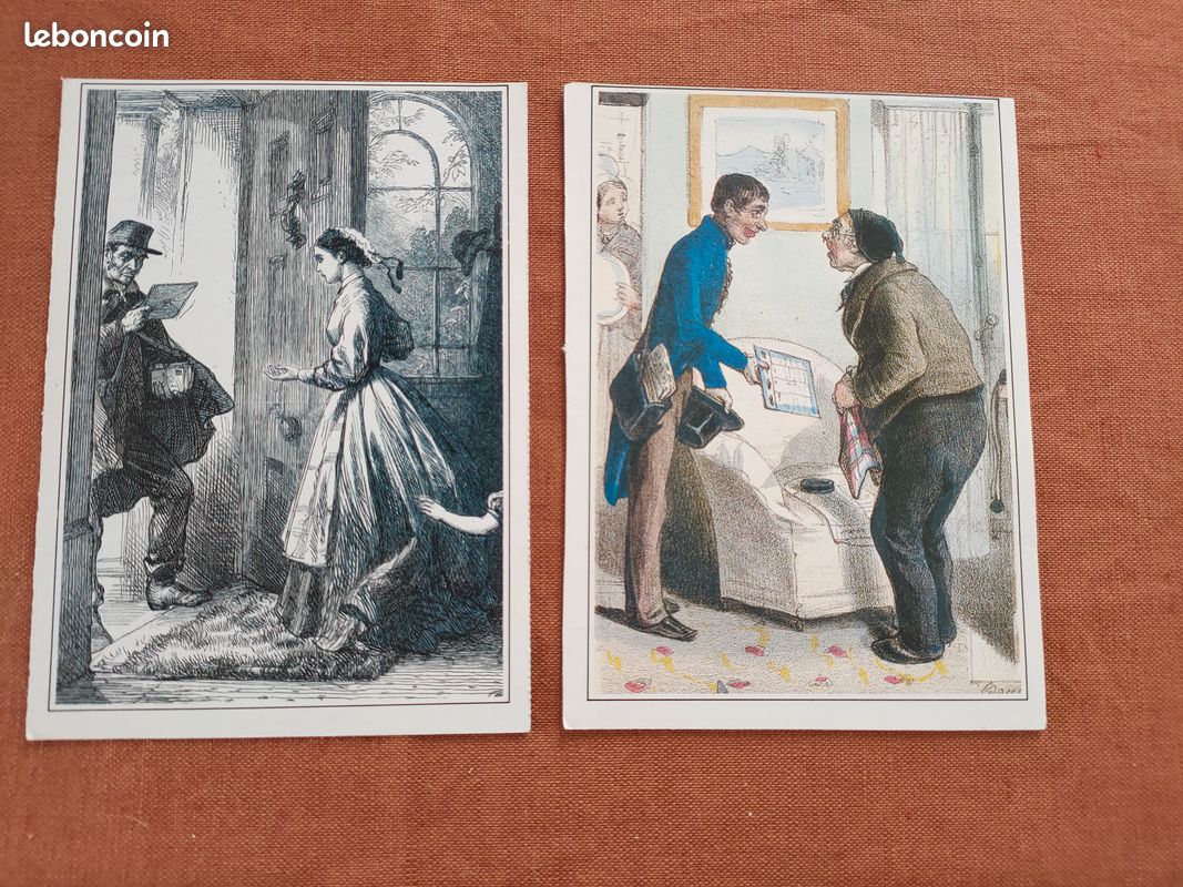 Cartes postales collection du musée de la Poste (image 1)
