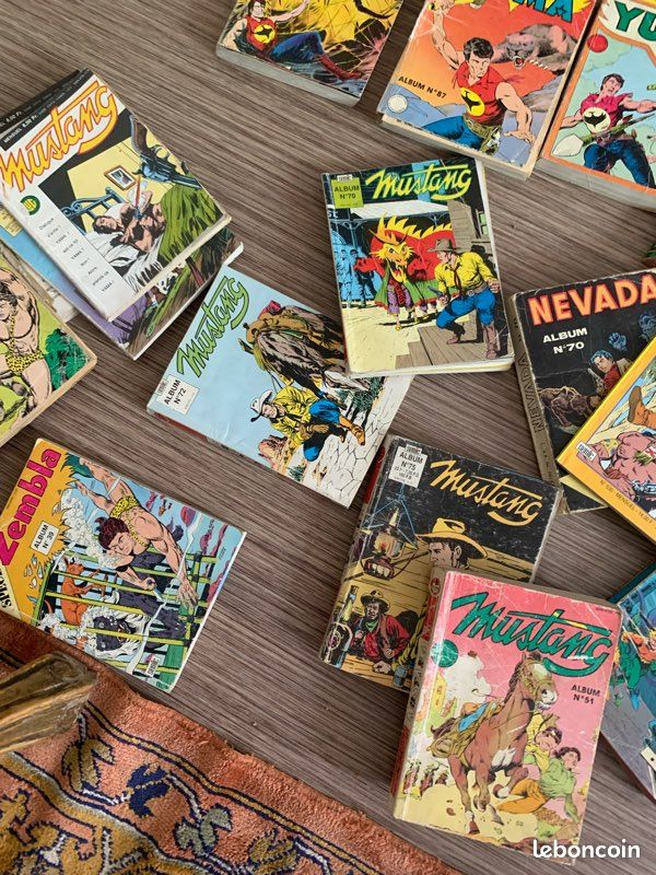 Lot de ~25 BD petits formats vintage - Zembla, Mustang, Yuma, Kiwi, Rodéo (Semic / Lug) (image 3)