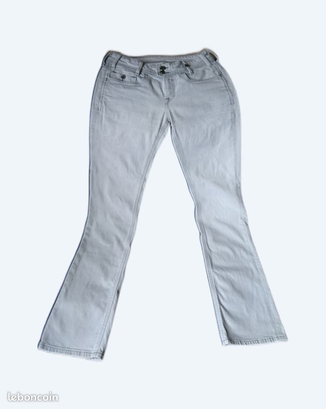 Jeans FEMME LEVI'S - W29 - gris - taille basse (image 1)