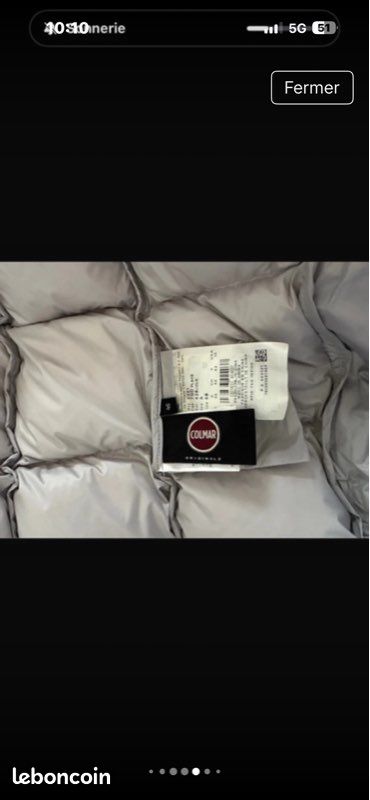 Doudoune longue femme Colmar 38/40 (image 6)