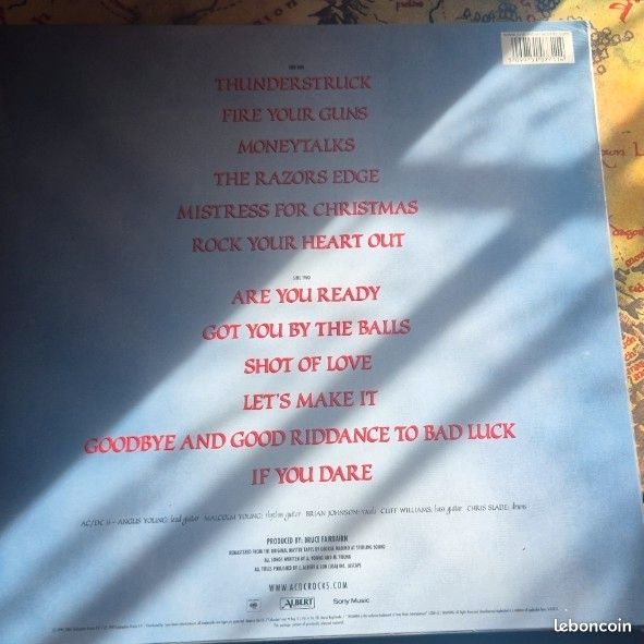 Vinyle AC⚡️DC The Razors Edge (image 2)