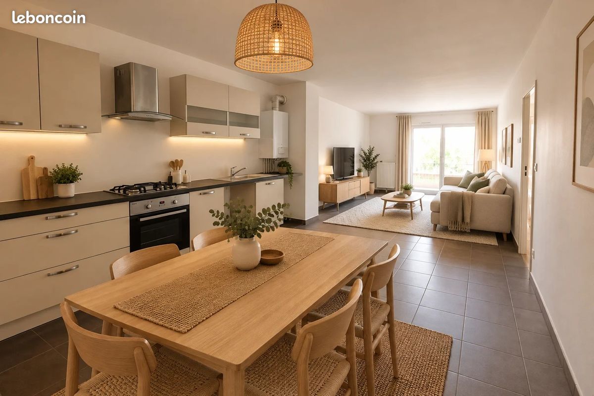 Appartement 2 pièces 57 m² · à Lyon · 57 m² · 1 100 €/mois