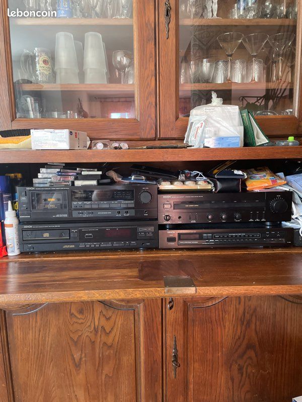 Chaîne stereo marque DENON 4 stereo en lot (image 1)