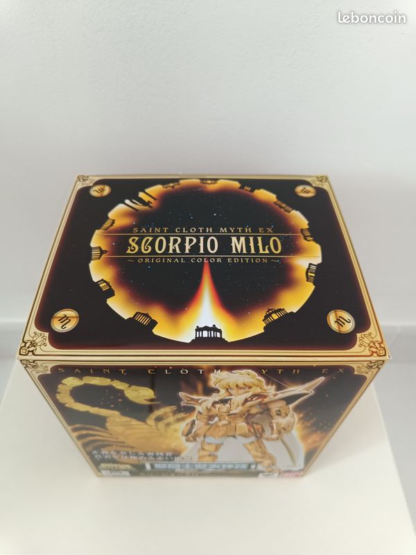 Saint Myth Cloth Ex Milo Du Scorpion Version Japonaise Originale Bandai