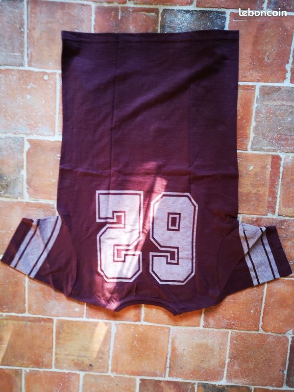 Tee shirt Lois bordeau taille M (image 2)