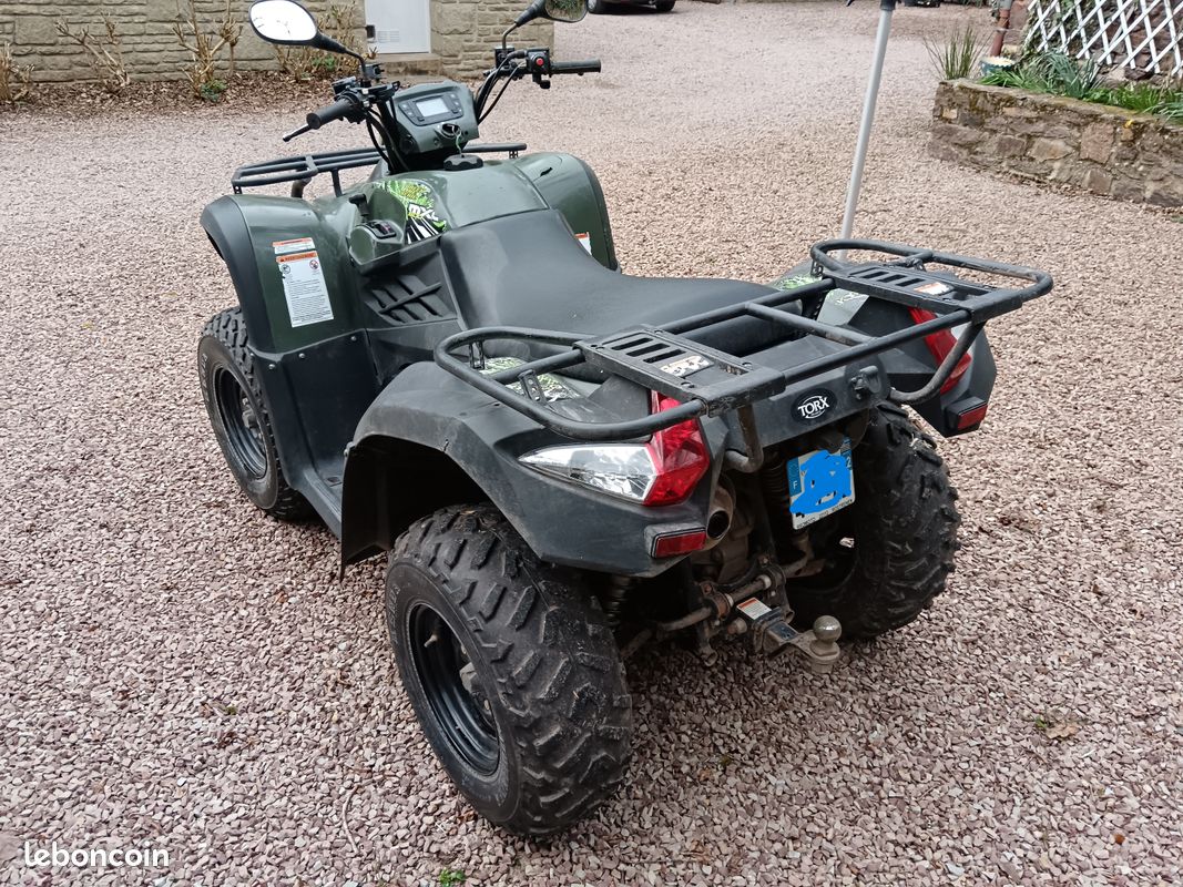 Quad Kymco MXU 500 green line Motos