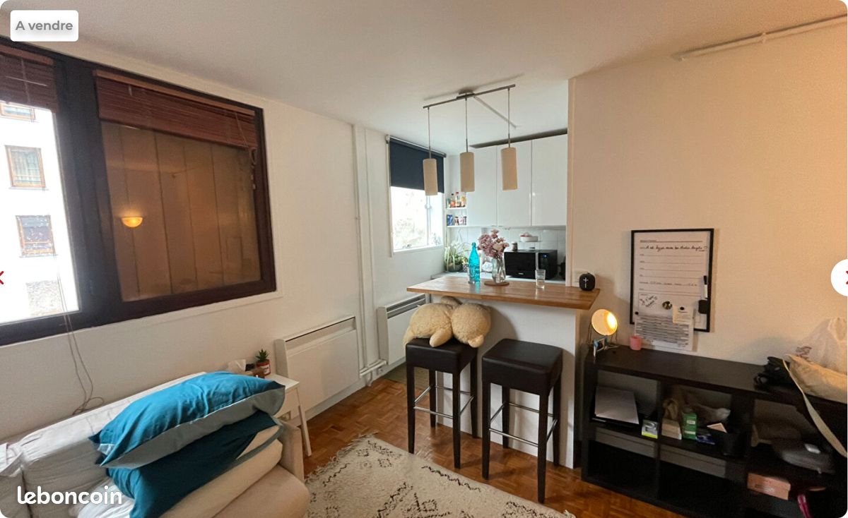 Appartement 1 pièce 27 m² · à Paris · 27,1 m² · 254 400 €