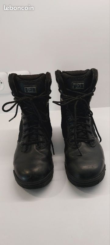 Combat Boots Chaussure Magnum Stealth Force Double Zip Magnum