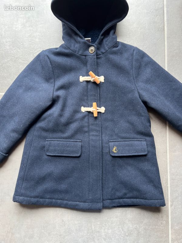 Manteau Duffle Duffle Coat Petit Bateau Garcon Superbe Duffle