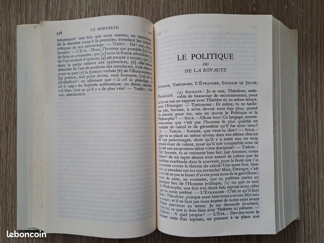 Platon - Œuvres Complètes - Tome X - Édition 1925 Par Albert Rivaud - État Correct