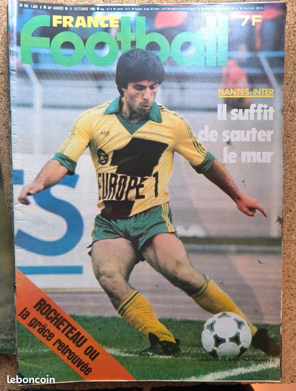 Publicité Ancienne Magazine - FC Nantes 1976 (Noir Et Blanc)