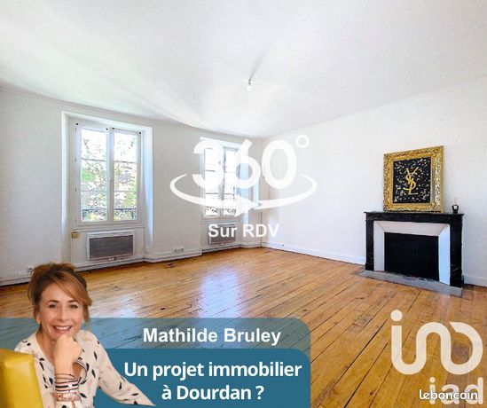 Appartement 2 pièces 56 m²