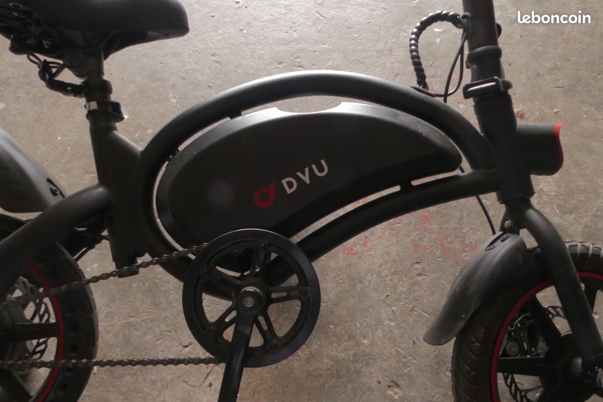 DYU D3F Vélo électrique pliable 250W – Très bon état – Batterie excellente (image 9)