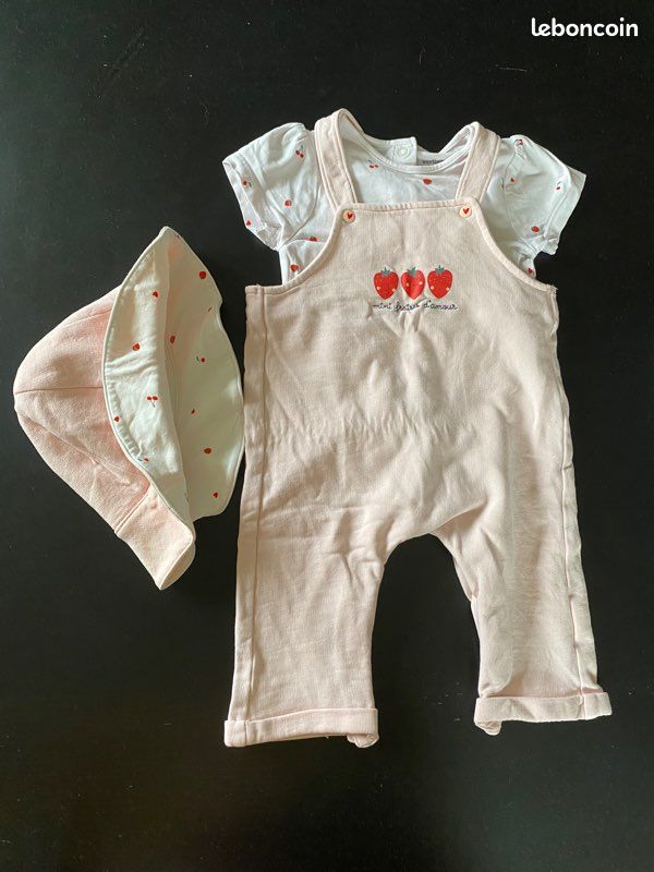 Ensemble Verbaudet fille 9 mois (image 1)