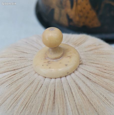 Poudrier Ancien De L'époque Napoléon III - Objet Vintage D'occasion