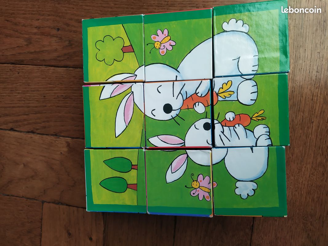 Lo e te livre cartonné en italien + cubes cartonnés (image 4)
