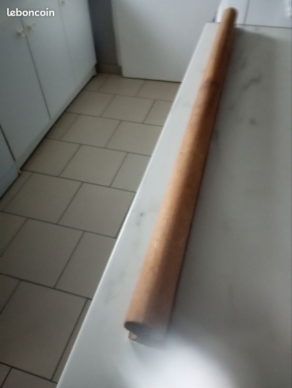 Rampe d escalier ou descendre de cave en chêne avec les fixations (image 1)