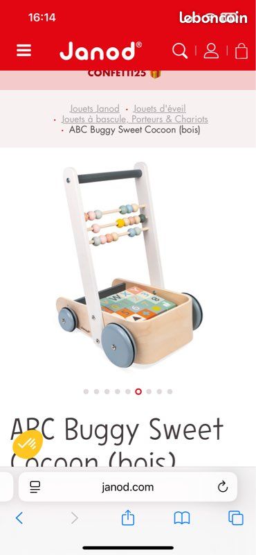 Porteurs/Chariot Janod Jeux Jouets