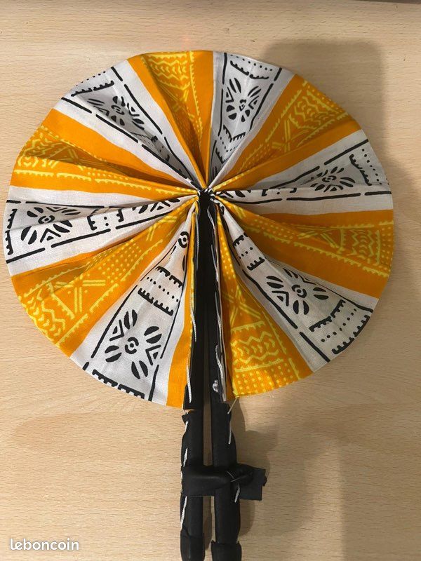 Eventail wax pagne African (image 19)