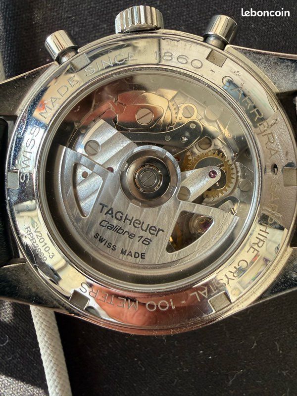 Montre TAG Heuer Carrera Calibre 16 automatique chronographe (image 2)