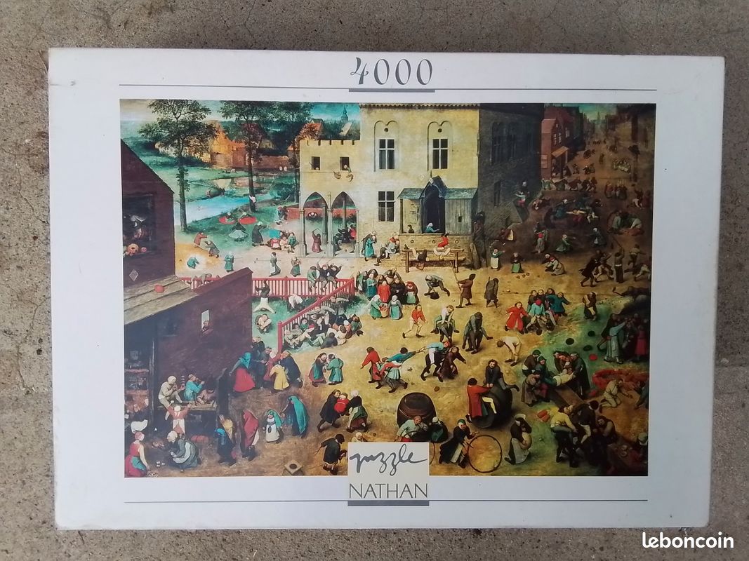 Puzzle Nathan 4000 pièces - Jeux & Jouets