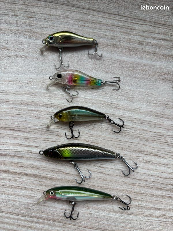 Leurre Sprat de style bar en finition argentée pour pêche en mer du