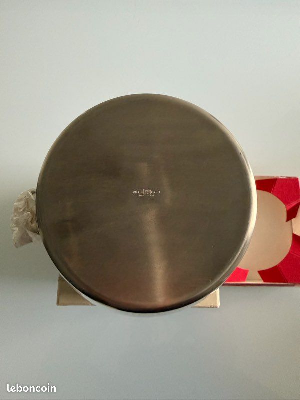 Seau à Glace Bac à Glace Seau à Champagne Seau à Glace en Acier Inoxydable Seau à Grain de Glace