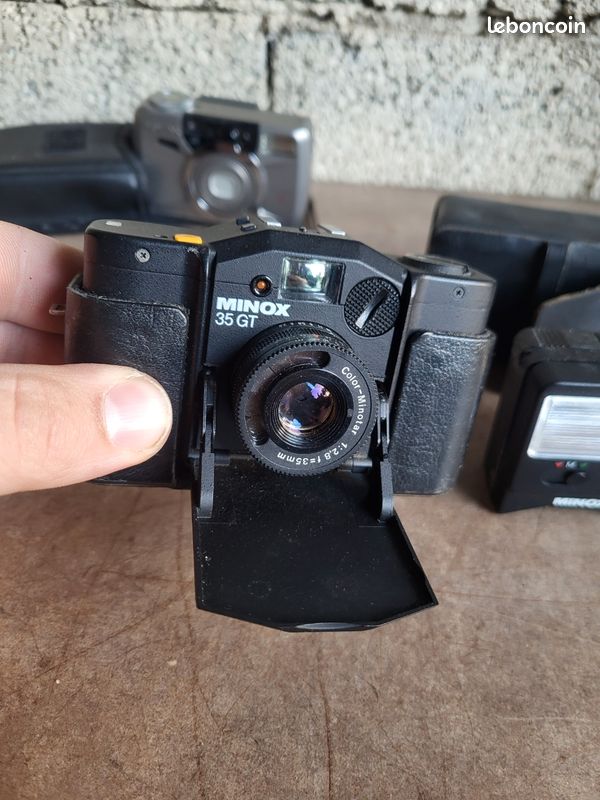 Appareil Photo Argentique MINOX 35GT – Compact 35mm – Très Bon état