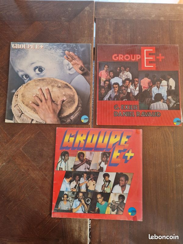 Lot de 3 vinyles E+ (image 1)