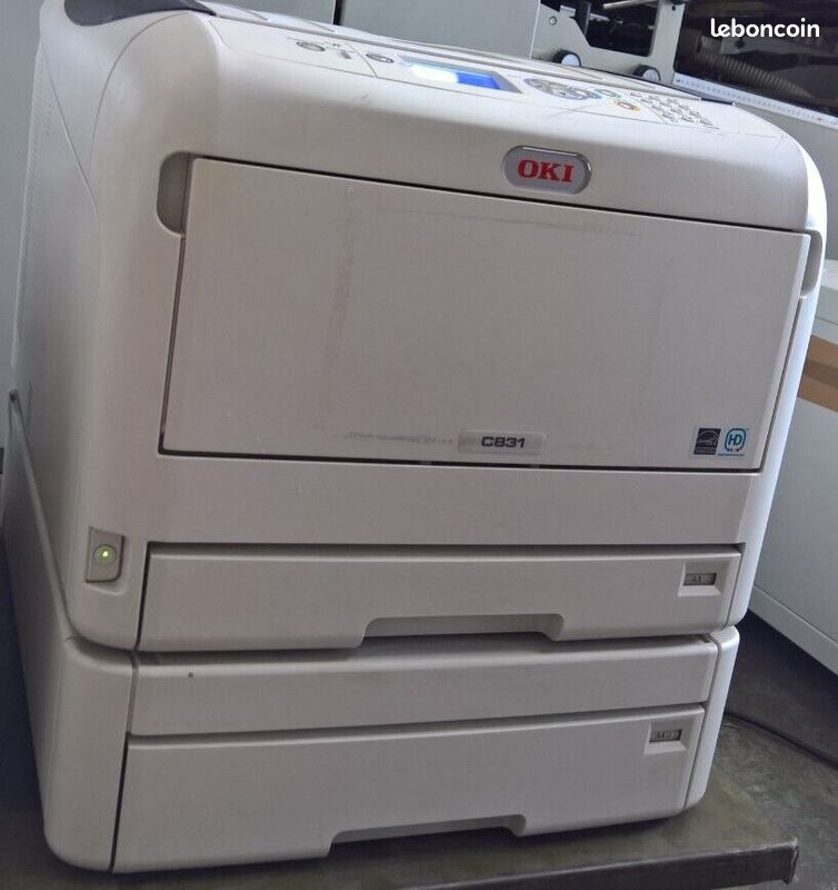 Imprimante laser A3 OKI C831DN - 1200x600 dpi - 35 ppm