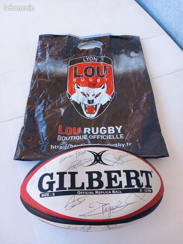 Ballon de rugby officiel LOU Sport Plein air