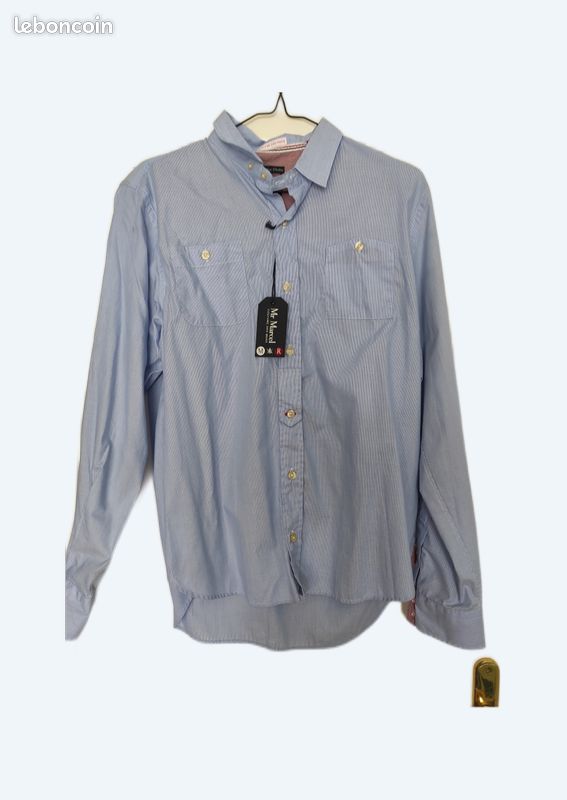 Chemise homme taille M (image 1)