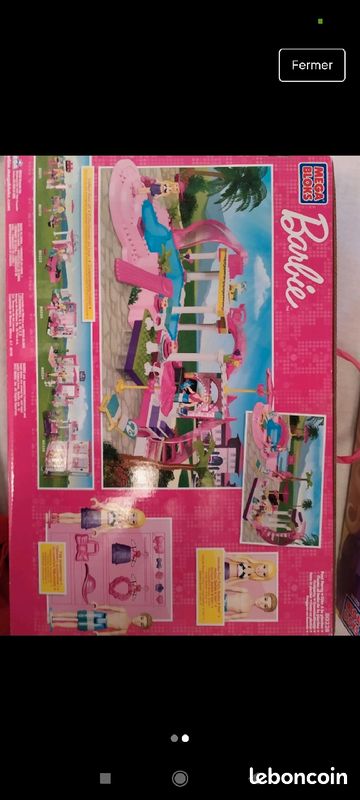 Barbie Mega blocks fête piscine (image 2)