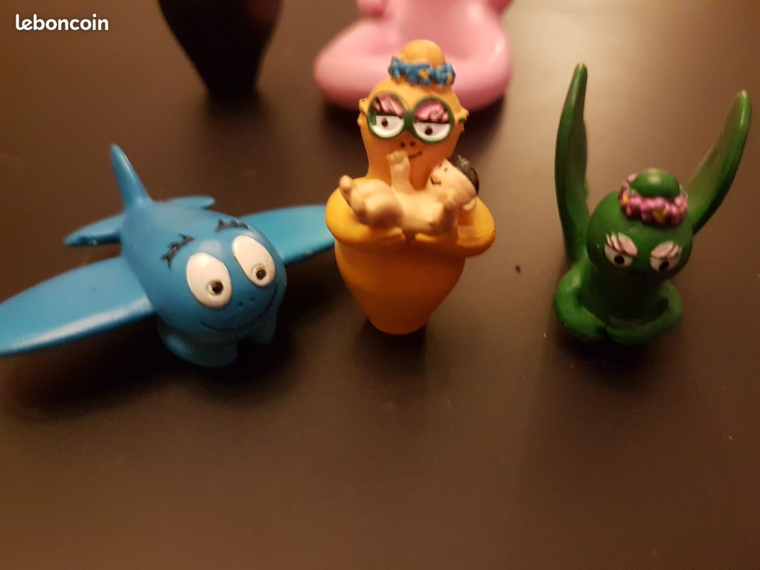 Lot 7 figurines barbapapa + 2 livres (image 7)