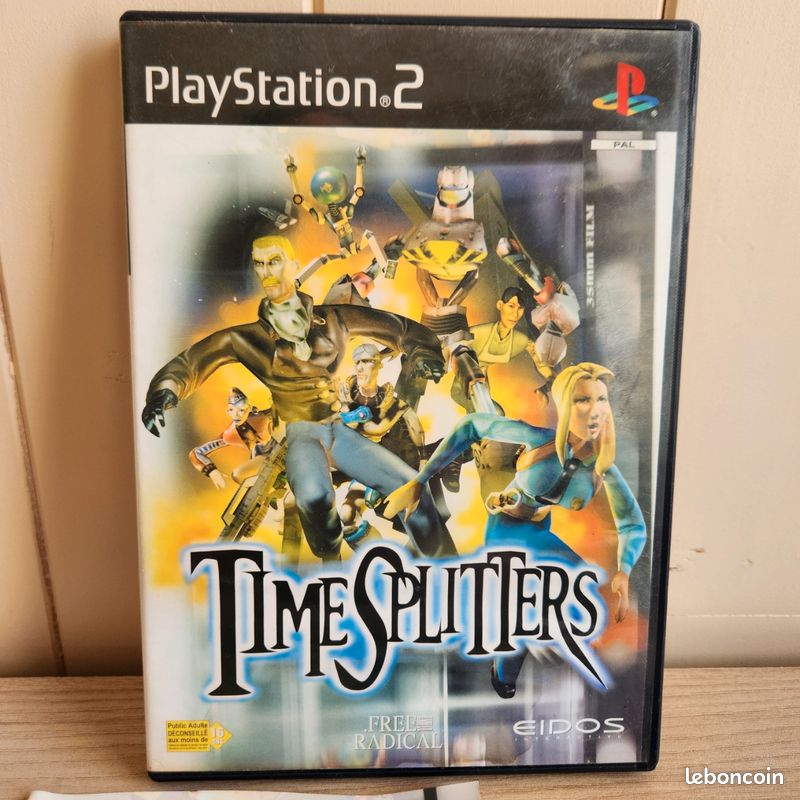 TimeSplitters 2 Time Splitters complet sur Playstation 2