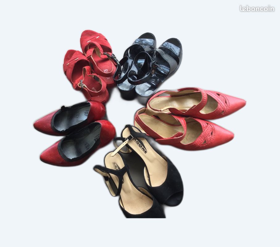 Lot de chaussures femme petites tailles (environ 35) Chaussures