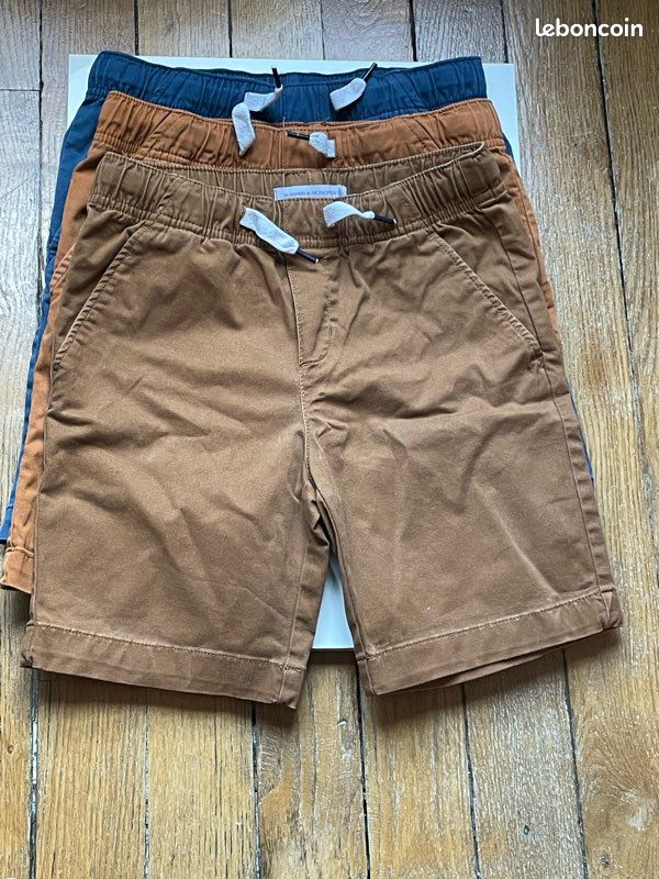 Trois. Lot shorts les essentiels de Monoprix 10 ans (image 3)