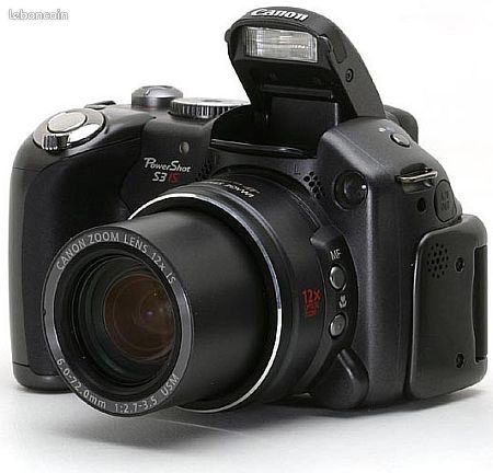 Canon PowerShot S3 IS Appareil Photo Numérique Bridge (image 2)