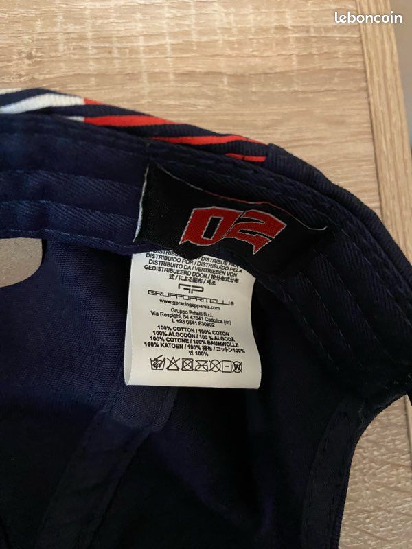 Casquette Officielle Fabio Quartararo 20 – Drapeau France MotoGP – Collection El Diablo