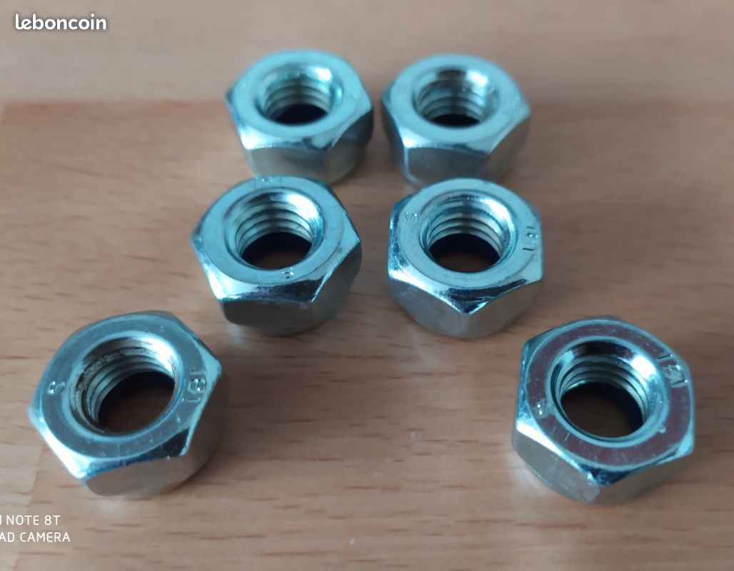Boulons De Serrage De Selle Vélo Vintage - 5/16" - 45mm - Lot - Acier - Allemagne