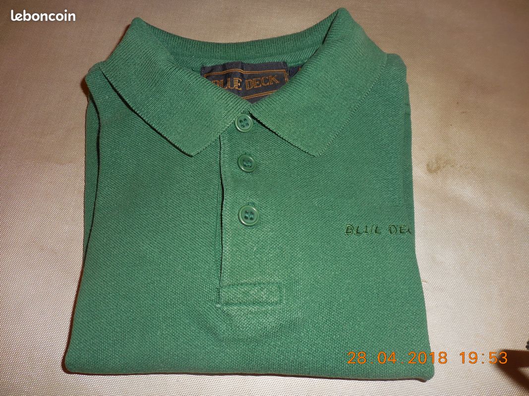 Polo vert t 4 ans (image 1)